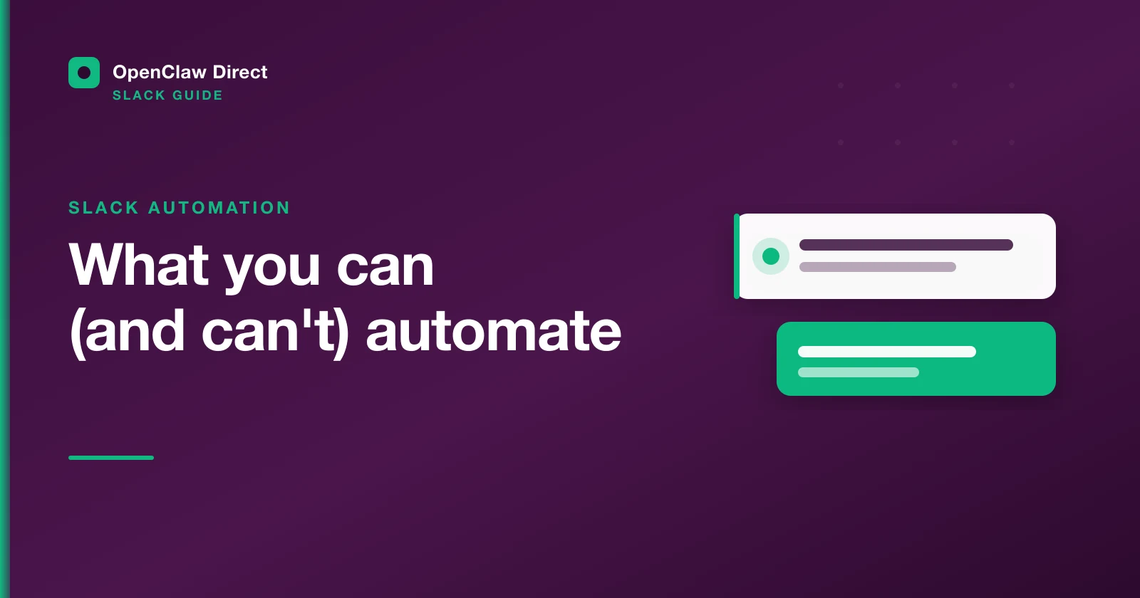 Slack Automation in 2026: What You Can (and Can't) Automate